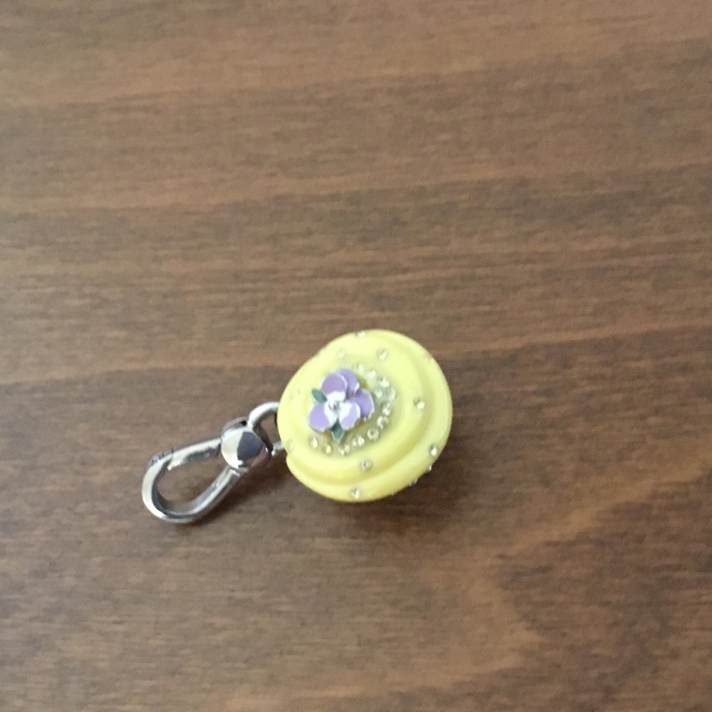 Juicy Couture Yellow Cupcake Charm